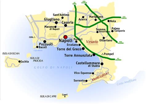 nola nola, metropolitan city of naples, italy|Nola Map .